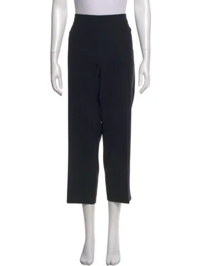 Pre-owned Marina Rinaldi Wide Leg Pants In Black