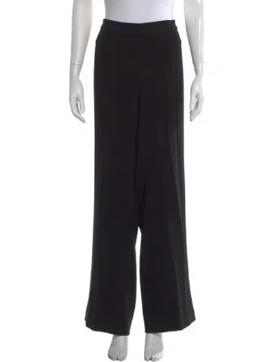 Pre-owned Marina Rinaldi Wide Leg Pants In Black