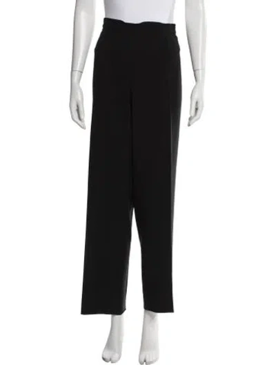 Pre-owned Marina Rinaldi Wide Leg Pants In Black