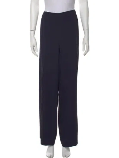 Pre-owned Marina Rinaldi Wide Leg Pants In Blue