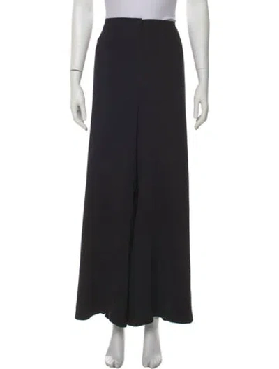 Pre-owned Marina Rinaldi Wide Leg Pants In Blue