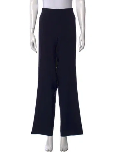 Pre-owned Marina Rinaldi Wide Leg Pants In Blue