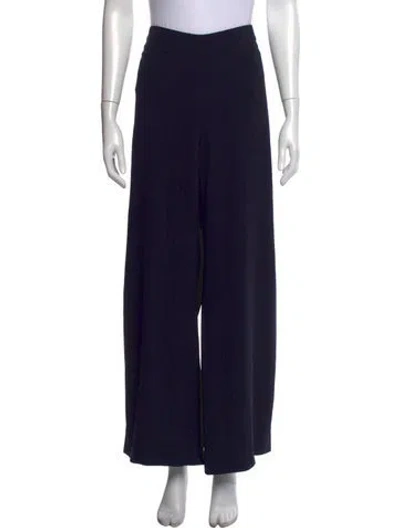 Pre-owned Marina Rinaldi Wide Leg Pants In Blue