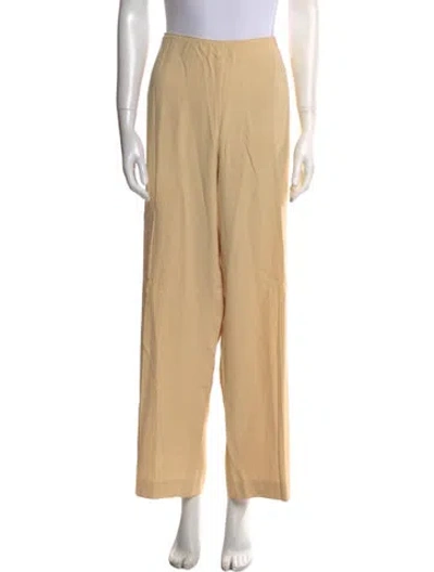 Pre-owned Marina Rinaldi Wide Leg Pants In Neutral