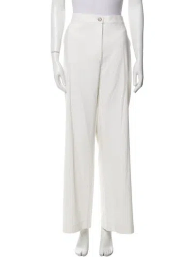 Pre-owned Marina Rinaldi Wide Leg Pants In Neutral