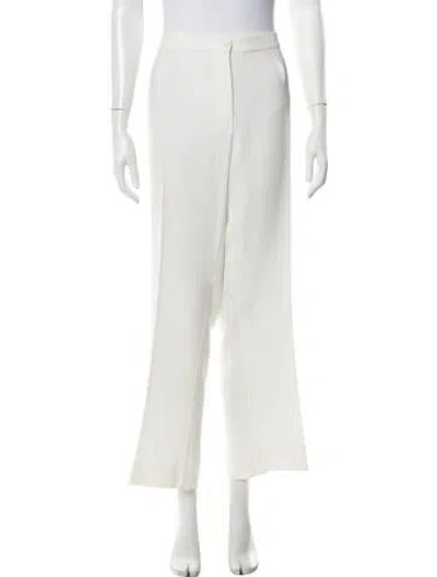 Pre-owned Marina Rinaldi Wide Leg Pants In Neutral