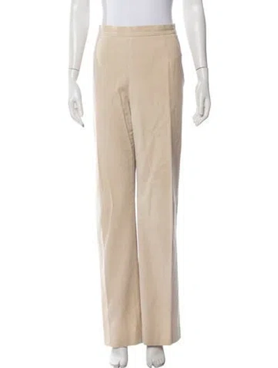 Pre-owned Marina Rinaldi Wide Leg Pants In Neutral