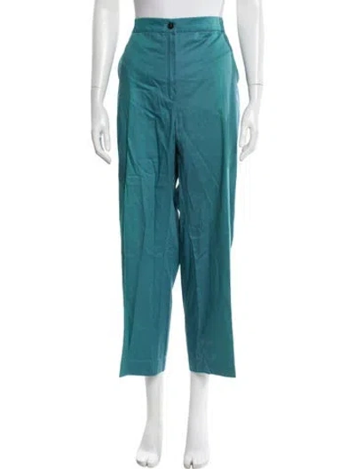 Pre-owned Marina Rinaldi Wide Leg Pants W/ Tags In Blue