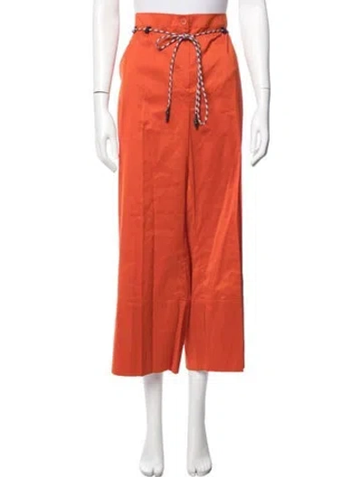 Pre-owned Marina Rinaldi Wide Leg Pants W/ Tags In Orange