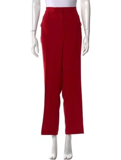 Pre-owned Marina Rinaldi Wide Leg Pants W/ Tags In Red
