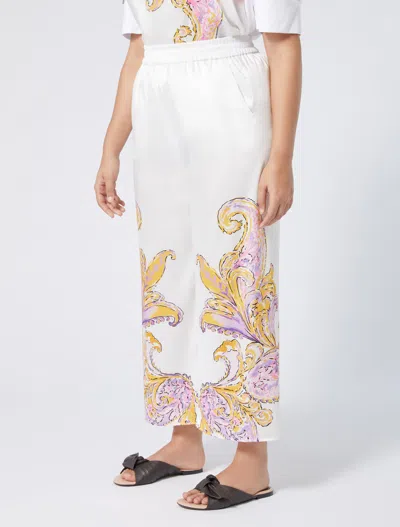 Marina Rinaldi Wilson In White