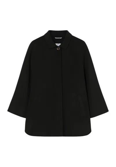 Marina Rinaldi Woman  Double In Wool In Black
