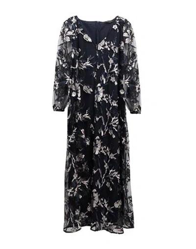 Marina Rinaldi Woman Maxi Dress Navy Size 16 Polyester