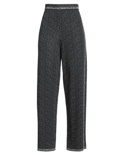 Marina Rinaldi Woman Pants Black Size M Viscose, Polyamide