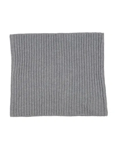 Marina Rinaldi Woman Scarf Grey Size - Wool, Polyamide In Gray