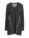 Marina Rinaldi Woman Sweater Black Size Xl Viscose, Polyamide