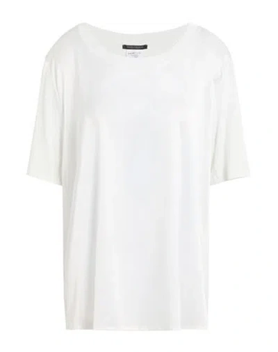 Marina Rinaldi Woman Top White Size Xl Polyester, Elastane, Viscose