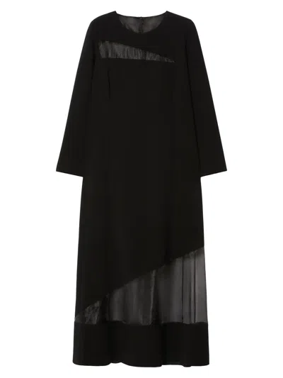 Marina Rinaldi Women's Cady Dress In Black