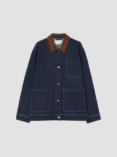 Marina Rinaldi Women's Denim Jacket In Blue