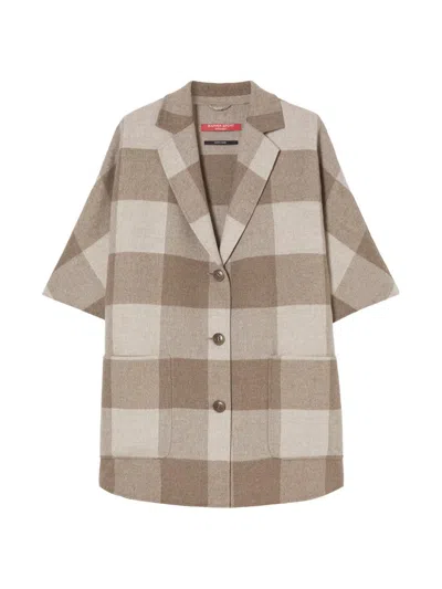 Marina Rinaldi Women's Double Faced Wool Blend Jacket