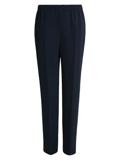 Marina Rinaldi Women's Plus Rapsodia Classic Trousers In Midnight Blue