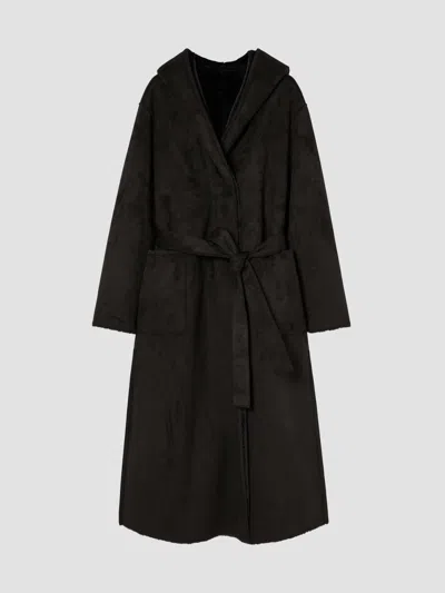 Marina Rinaldi Women's Reversible Coat In Brown