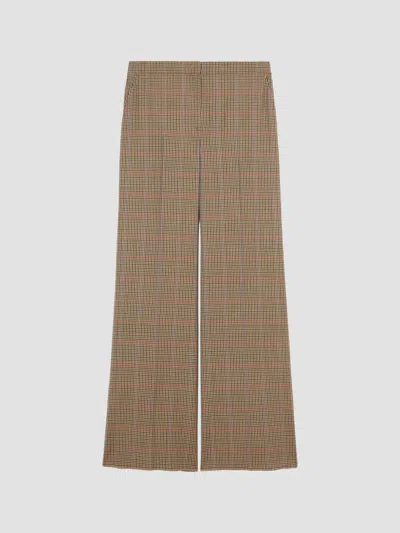 Marina Rinaldi Women's Stretch Wool Trousers In Nude