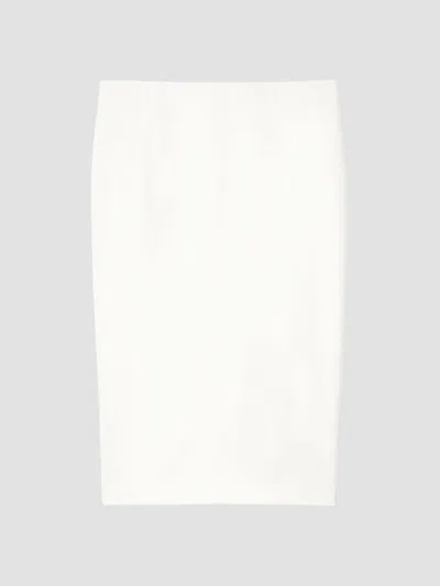 Marina Rinaldi Uscita Osaka Pencil Skirt In Neutral