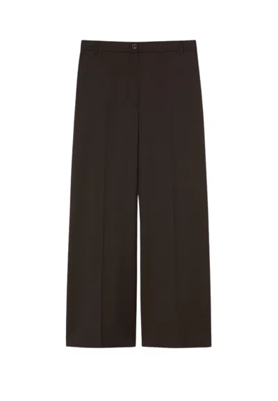Marina Rinaldi Women's Trousers  Garbardy In Brown