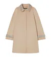 Marina Rinaldi Embellished-cuff Wool Coat In Sand