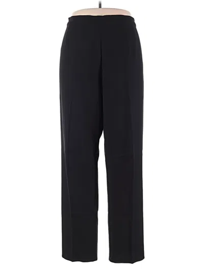 Pre-owned Marina Rinaldi Wool Pants In Black