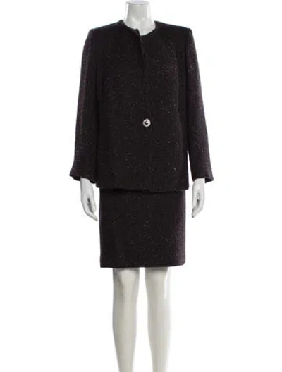 Pre-owned Marina Rinaldi Wool Skirt Suit In Multi
