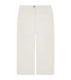Marina Rinaldi X Maccapani Cotton-blend Tiglio Tailored Trousers