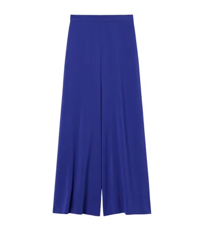 Marina Rinaldi X Tony Ward Wide-leg Trousers In Blue