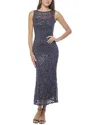 Marina Women's Sequin Lace Sheath Dress