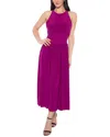 Marina Shirring Neck Dress