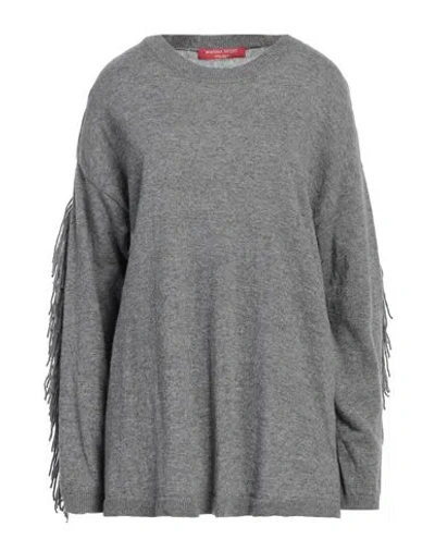 Marina Sport By Marina Rinaldi Woman Sweater Grey Size S Acrylic, Alpaca Wool, Wool