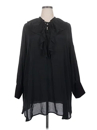 Pre-owned Marina Sport Casual Dress In Black