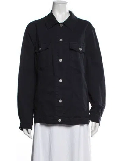 Pre-owned Marina Sport Denim Jacket In Blue