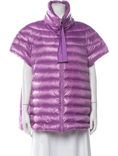 Pre-owned Marina Sport Down Jacket In Purple