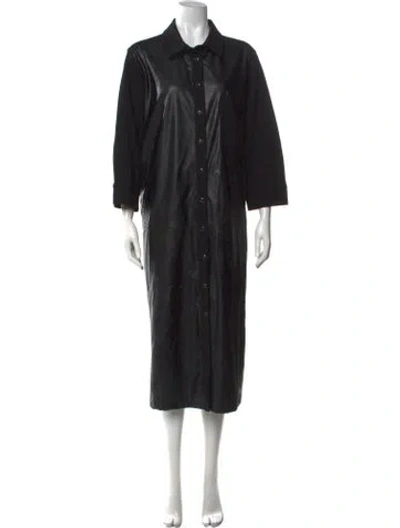 Pre-owned Marina Sport Long Dress In Black