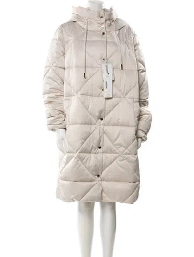 Pre-owned Marina Sport Parka In Neutral