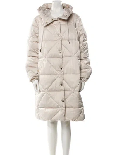 Pre-owned Marina Sport Parka In Neutral