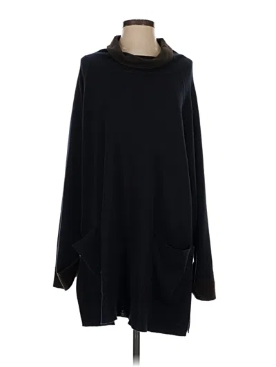 Pre-owned Marina Sport Poncho In Black