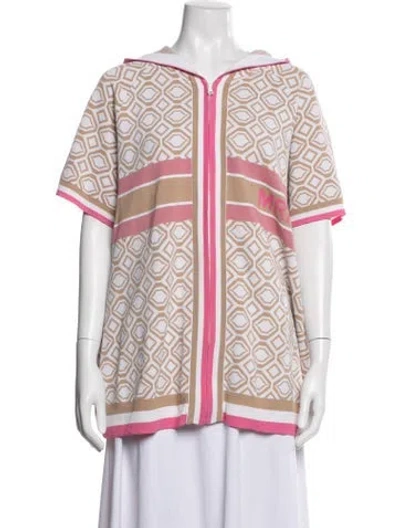Pre-owned Marina Sport Printed Evening Jacket In Multi