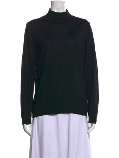 Pre-owned Marina Sport Turtleneck Sweater In Black