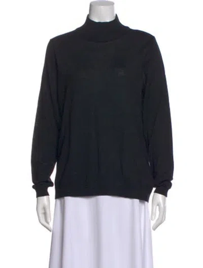 Pre-owned Marina Sport Turtleneck Sweater In Blue