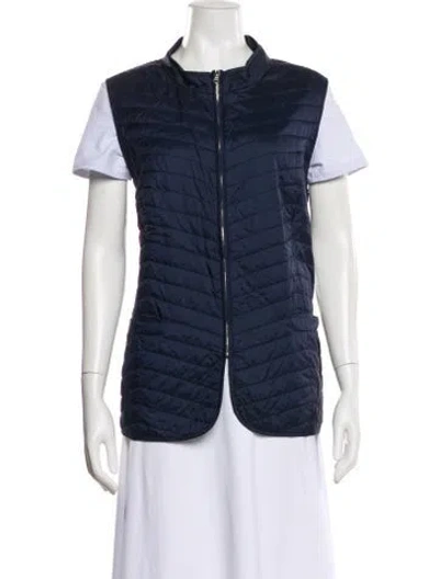 Pre-owned Marina Sport Vest In Blue