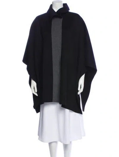 Pre-owned Marina Sport Wool Coat In Black