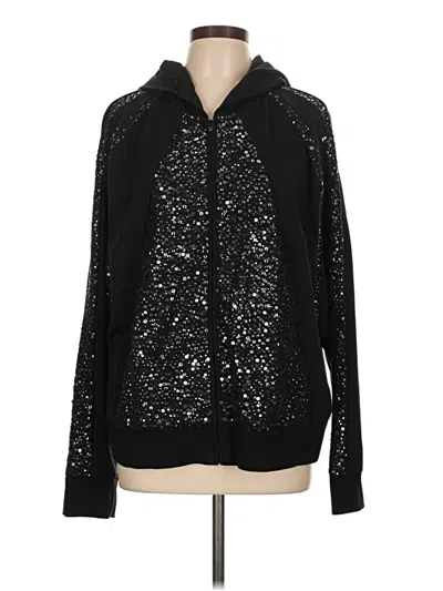 Pre-owned Marina Sport Zip Up Hoodie In Black